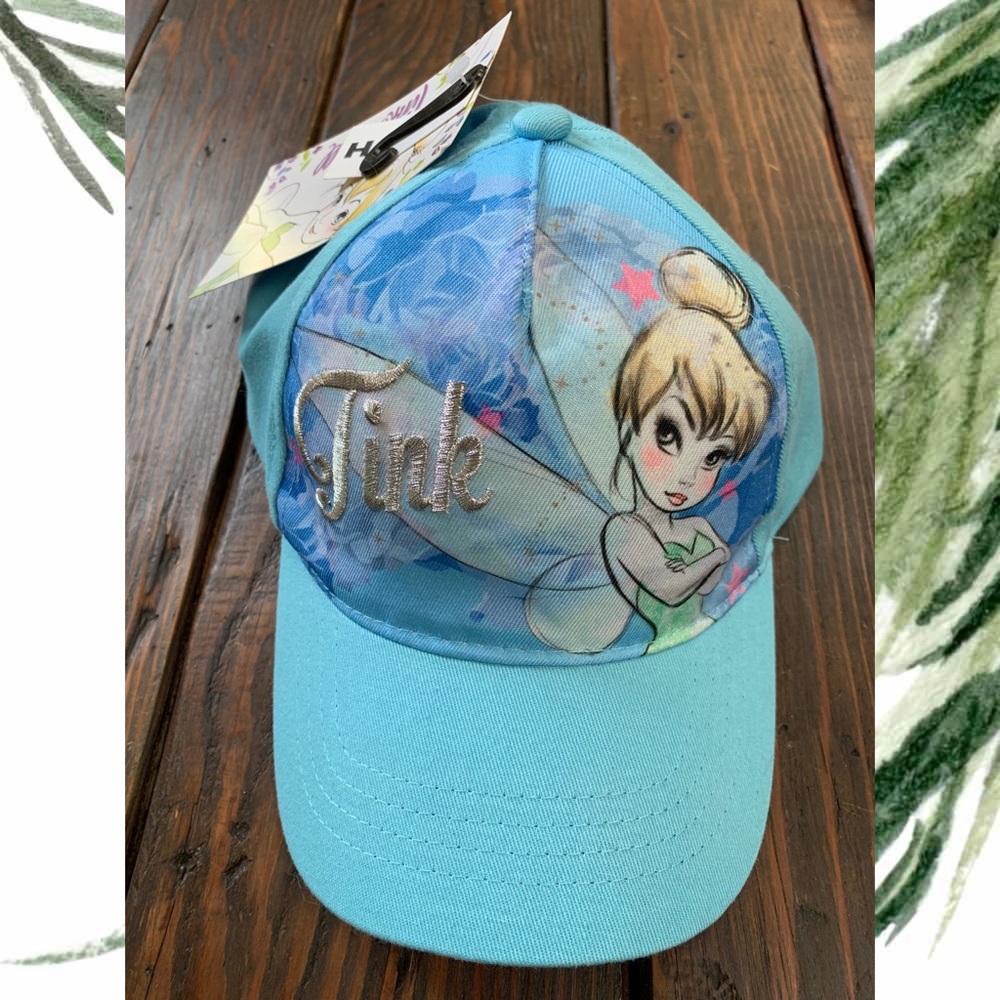 Disney Tinkerbell blue baseball hat